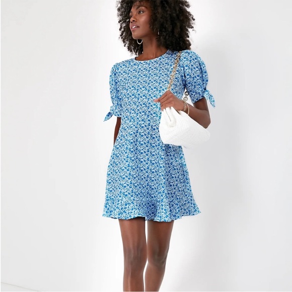 NWT Tuckernuck Hyacinth House Dallas Floral Mini Dress Size XXL - Picture 1 of 12